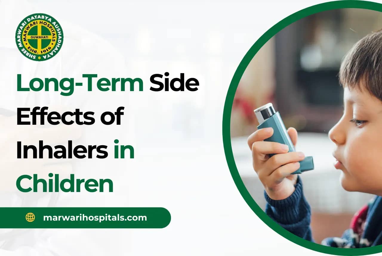 long-term side effects of inhalers in children